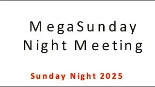 Sun, Feb. 1, 2026 | Spanish Town SDA | Mega Sunday Night Series