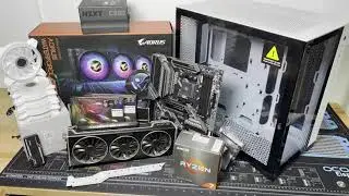 METALLIC GEAR Neo Qube PC Build | XFX Radeon RX 6900XT | Ryzen7 5800X | Aorus Waterforce X360