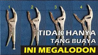 Tang Jepit Buaya dengan 4 tingkat gigi yang perlu kamu miliki