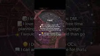 I Lied&hellip;I Love Being a Chaotic DM😏