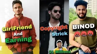 NeuzBoy Revealed Girlfriend & Earning | Elvish Yadav React on Binod |Thugesh Copyright Strick & more