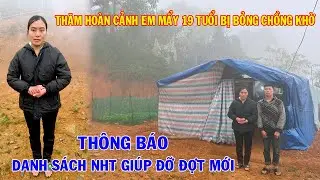 THÔNG BÁO DANH SÁCH NHÀ HẢO TÂM GIÚP ĐỠ CHO HOÀN CẢNH EM MẨY 19 TUỔI BỊ BỎNG