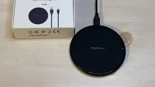 Amazon Basics 15W Qi Certified Wireless Charging Pad Review, High speed phone charger that works