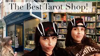 Watkins Book and Tarot Shop in London / Shopping for Tarot Decks with my Sister / VLOG