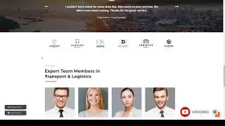 AWB - Transport and Logistics WordPress Theme moving company storage Easy Create Website