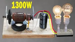Generator Upgrade From Angle Grinder to Powerful Source!