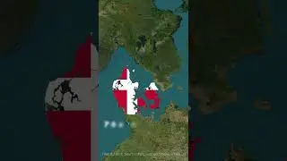 The Three Territories that Form the Kingdom of Denmark Map Animation in #geolayers and #aftereffects