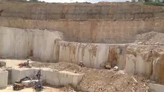 COMBLANCHIEN LIMESTONE QUARRY IN COMBLANCHIEN, FRANCE / CHRIS WINNEGAR (FRENCH LIMESTONE)