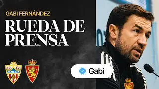 EN DIRECTO | Rueda de prensa de Gabi Fernández | Real Zaragoza