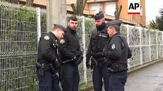 France - Investigations at shooting scene in Trebes / Mayor of Trebes 'shocked' at attack in quiet F