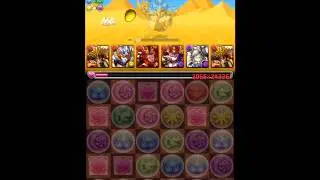 Puzzle and Dragons - Medjedra Descended! Goemon team (メジェドラ降臨！超地獄級 石川五右衛門PT)