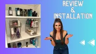 Delamu 2-Tier Under Sink Organizers Review | Bathroom & Kitchen Storage Solutions #amazonhome