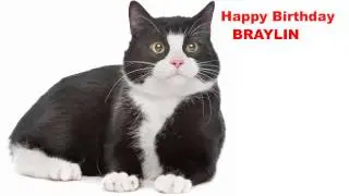 Braylin  Cats Gatos - Happy Birthday