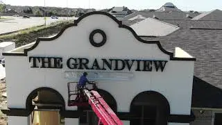 The Grandview of Chisholm Trail Sign Going Up!