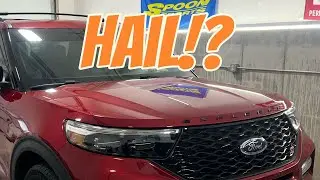 Let’s fix hail dents on a ford!