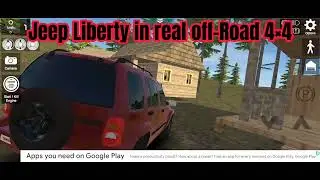 Jeep Liberty in real off-Road 4×4.