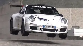 CRAZY Porsche 997 GT3 RGT at Rally Legend! - Jumps, Max Attack & LOUD Flat-6 Sound!