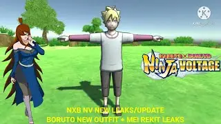 {NARUTO X BORUTO NINJA VOLTAGE} NEW LEAKS/UPDATE + MEI TERUMI'S REKIT