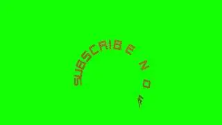 Green Screen Subscribe Circle Forms Animations-Daily New Green Screen Animations || GreenScreensDIY