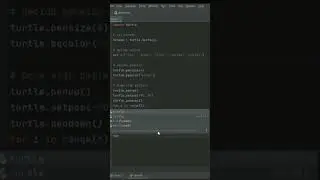 how to draw a star in using python turtle graphics design #python#graphics#code#design