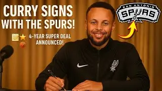 STEPHEN CURRY SIGNS MASSIVE 4-YEAR DEAL SHOCKING NBA WORLD | San Antonio Spurs