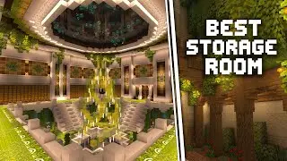 Я построил ЛУЧШЕЕ хранилище в режиме выживания Minecraft