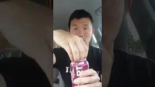 Opening And Drinking Mountain Dew Kick Start Black Cherry Flavor
