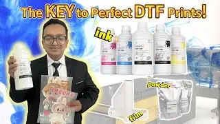 Film, Ink Powder for Perfect Prints! The KEY to Perfect DTF Prints! #dtfprinting #HowToChooseDTFfilm