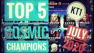 Top 5 COSMIC Champions In MCOC In July 2020!