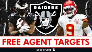 Las Vegas Raiders Free Agent Targets Before NFL Roster Cut Day