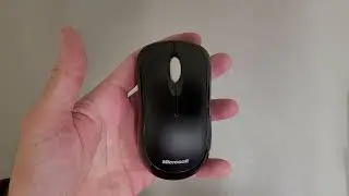 Как заменить батарейки в беспроводной мыши Microsoft Wireless Mouse 1000