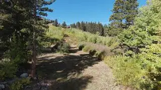 Chutes Fly Over. El Cap, Mt. Rose Ski Tahoe. September 29,2001. DJI FPV Drone