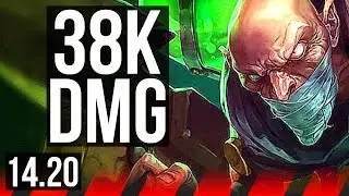 SINGED vs OLAF (TOP) | 38k DMG | EUW Diamond | 14.20