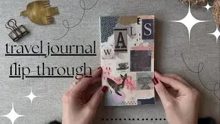 ・❥・flip-through of my travel journal to wales ・❥・