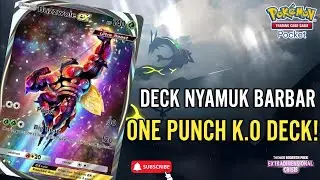MAU NGERUSAK META? DECK INI JAWABANNYA!! ONE PUNCH K.O SEMUA!! #pokemontcgpocket #buzzermarsh