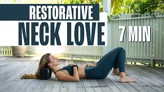 7 min - Neck Restorative Love Class (Using a Yoga Block)