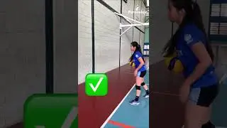 Ejercicio t&eacute;cnico de recepci&oacute;n #volleyball #Tag #sports