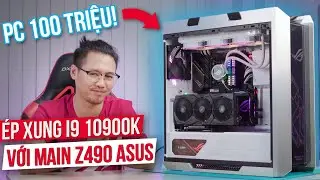 Ép Xung Cấu Hình TRĂM CỦ Dễ Như Ăn Bún Với Core i9 10900K Và Main Z490 ASUS Maximus XII Extreme