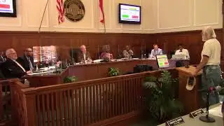 6. CTBH Suwannee Riverkeeper John S. Quarterman asks for action about trash @ VCC 2022-05-19