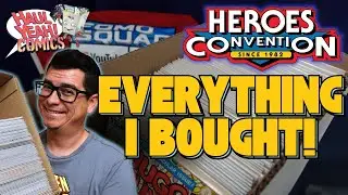 73 Comic Books! - FILLED a Short Box at Heroes Con! #comiccon #fomosquad #comicbooks #heroescon