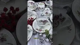 Чехия. Чайный сервиз #bohemian #чехия #чайныйсервиз #алматы #казахстан