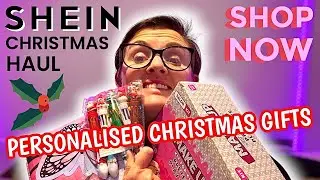 ** FANTASTIC PERSONALISED CHRISTMAS GIFTS from SHEIN ** | SHEIN Christmas Gift HAUL 2024