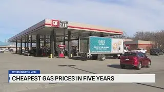 Average U.S. gas prices cheapest in five years