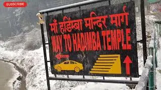 Live Snowfall in Hidimba Devi Temple Manali || Live Snowfall ❄️❄️❄️❄️ Manali ❄️ ❄️💫