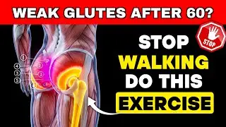Over 60? 5 Essential Exercise To Quickly Bulid Strong Glutes