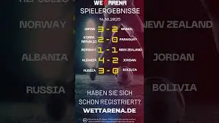 International Friendly Games Match Results  #onlinespiel #football #footballtournament