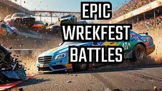 Wrekfest - Walkthrough - Part 7 - National Amateurs - Demolition Racing/Limousine Challenge