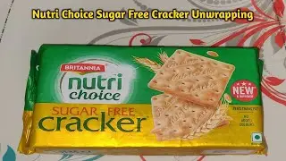 Nutri Choice Sugar Free।।Britannia Nutri Choice Sugar Free Cracker Biscuits।।#shorts