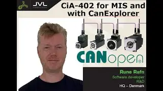 JVL Webinar - CiA-402 for MIS and with CanExplorer
