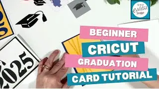 Beginner Cricut Graduation Card ideas With Design Space Tutorial
